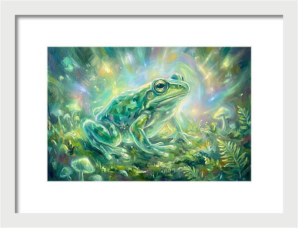 Frog In Nature