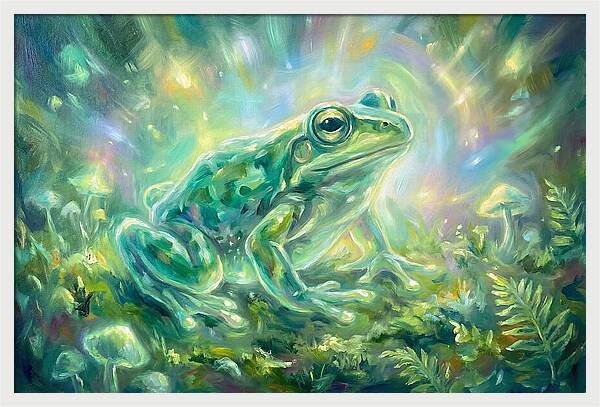 Frog In Nature
