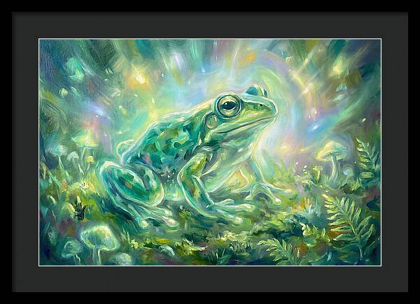 Frog In Nature