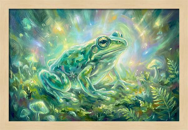 Frog In Nature