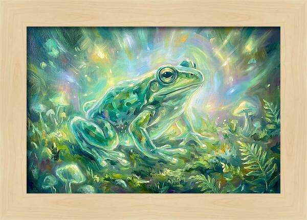 Frog In Nature