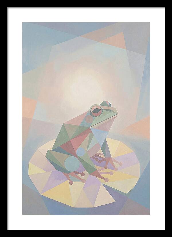Frog On Lily Pad