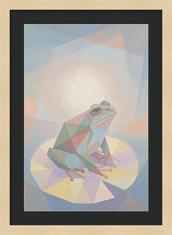 Frog On Lily Pad