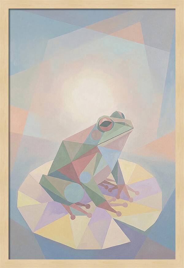 Frog On Lily Pad
