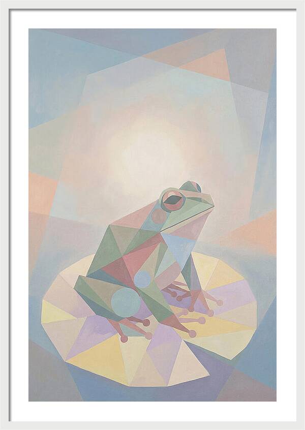 Frog On Lily Pad