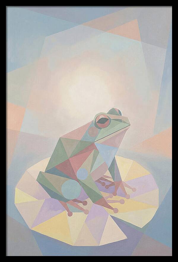 Frog On Lily Pad
