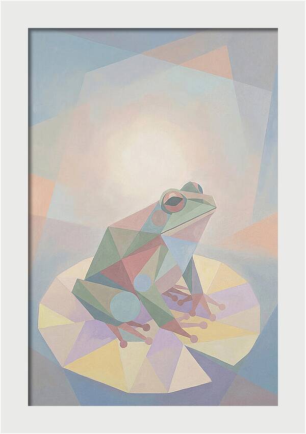 Frog On Lily Pad
