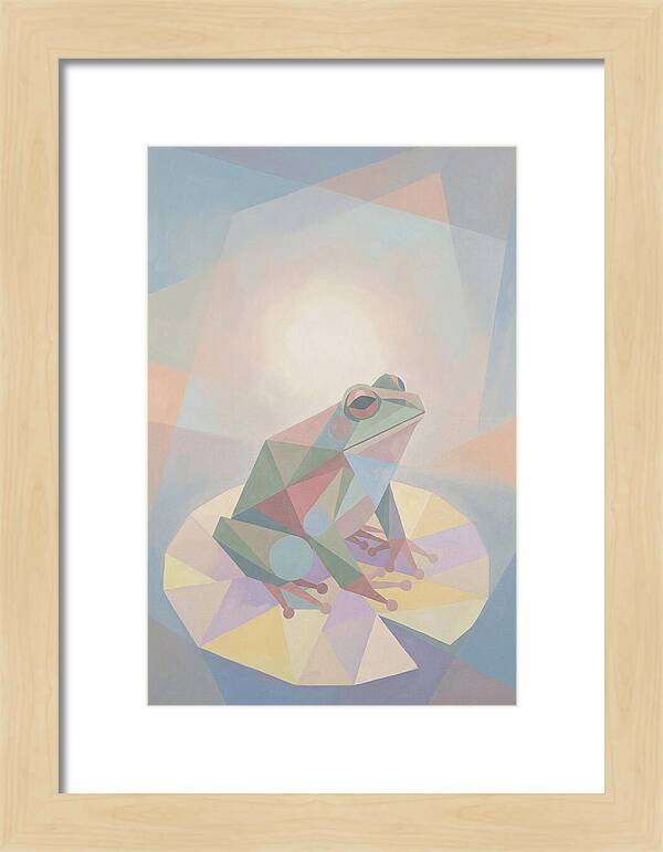Frog On Lily Pad