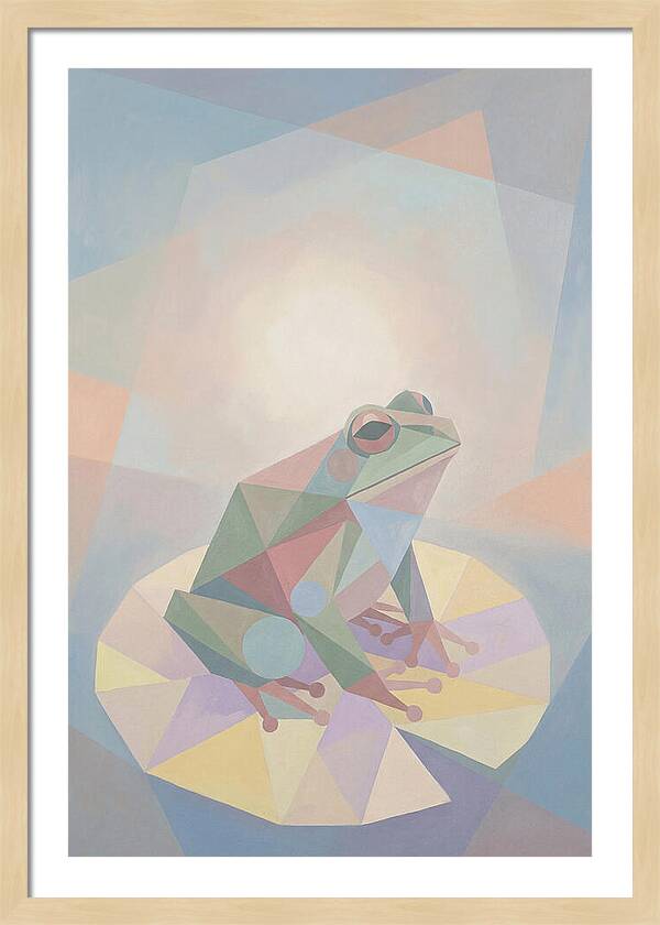 Frog On Lily Pad