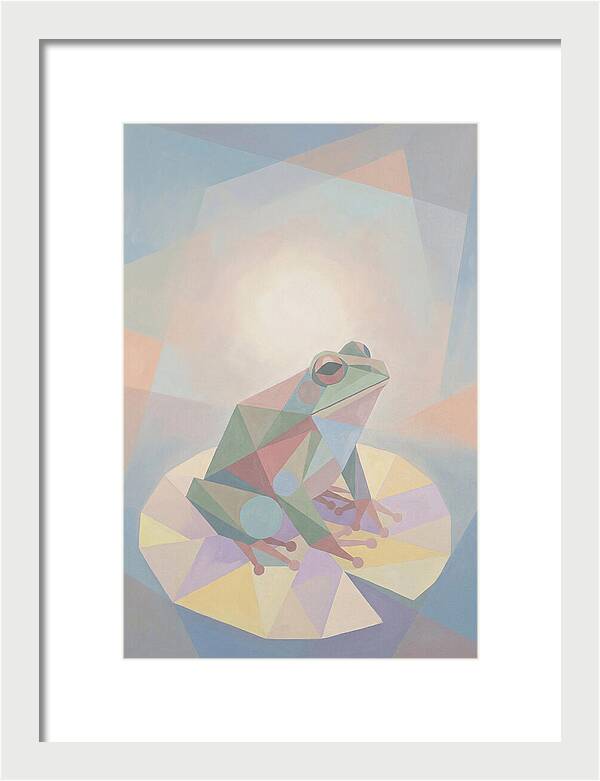 Frog On Lily Pad