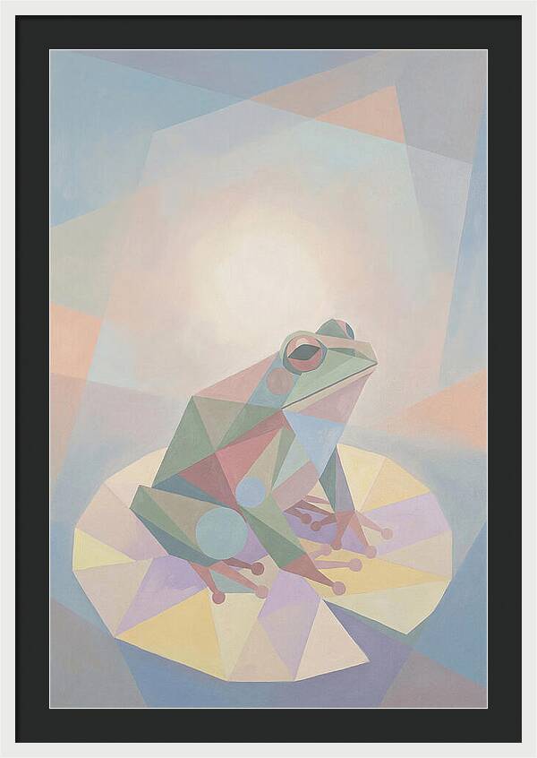 Frog On Lily Pad