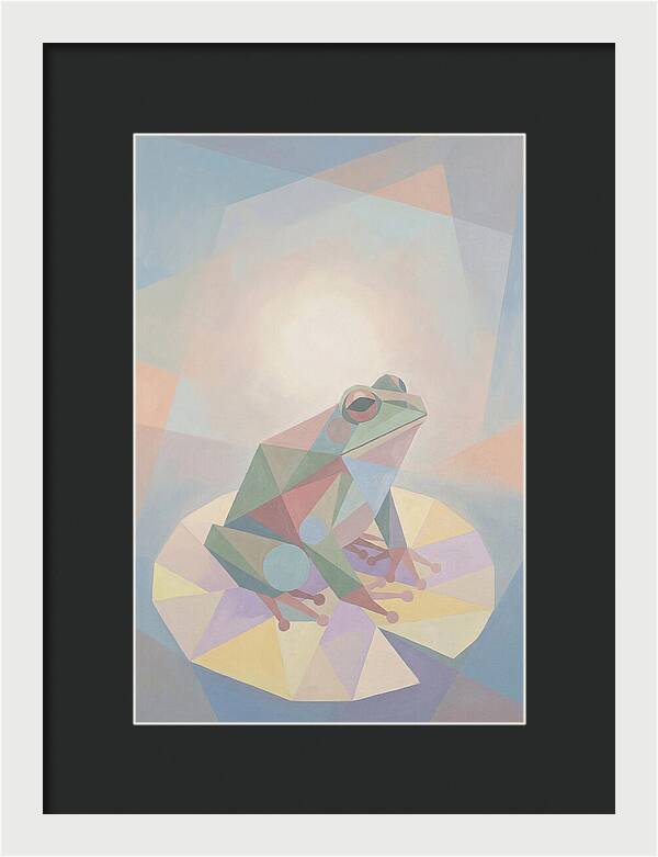 Frog On Lily Pad