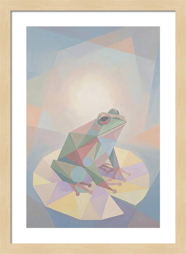 Frog On Lily Pad
