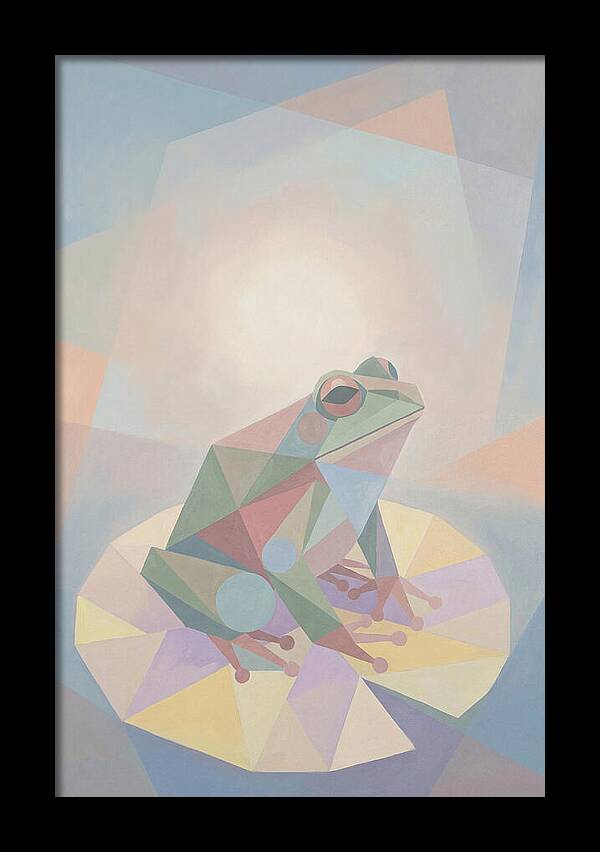 Frog On Lily Pad
