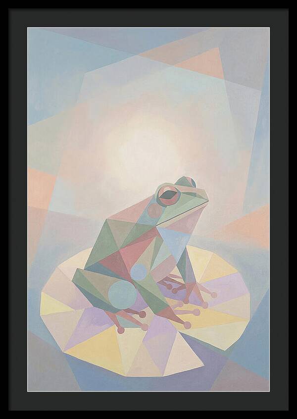 Frog On Lily Pad