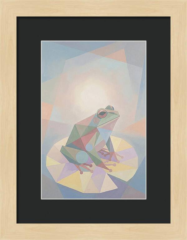 Frog On Lily Pad