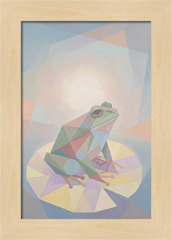 Frog On Lily Pad