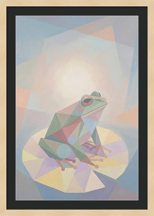Frog On Lily Pad