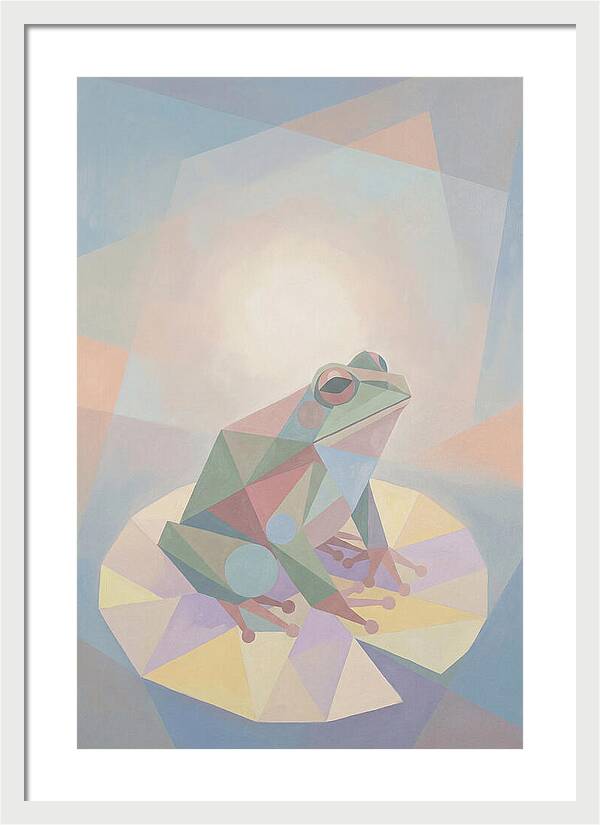 Frog On Lily Pad