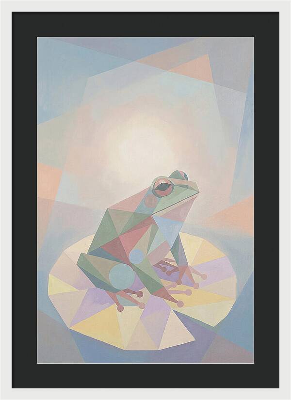 Frog On Lily Pad