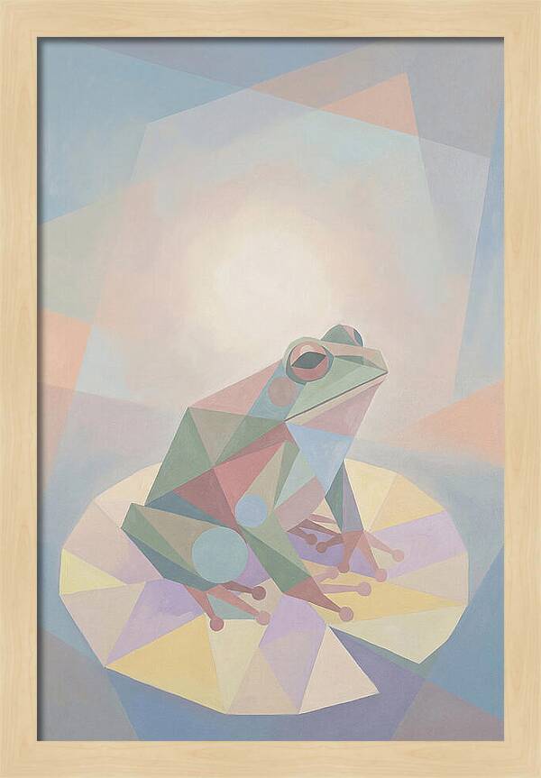 Frog On Lily Pad