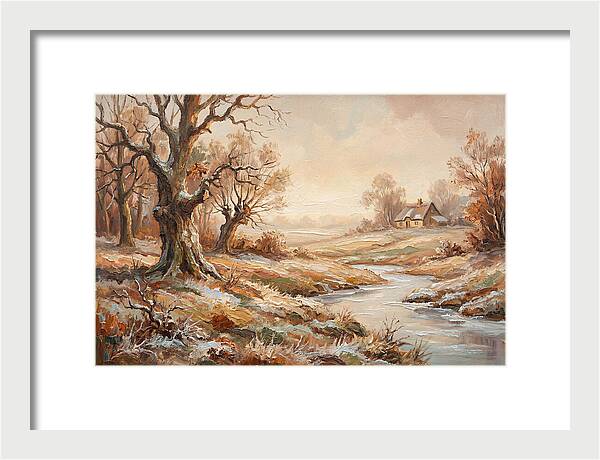 Frost Covered Winter Landscape