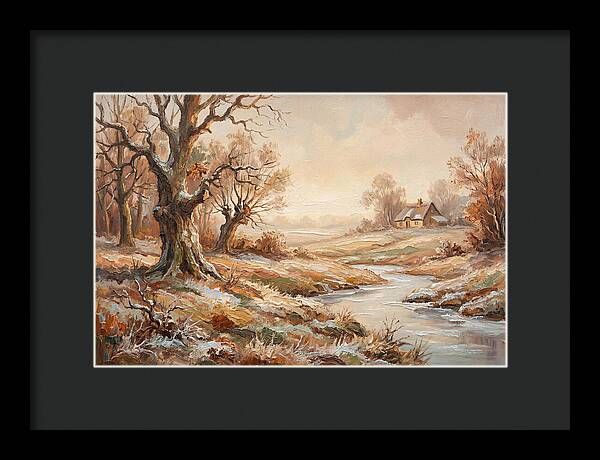 Frost Covered Winter Landscape