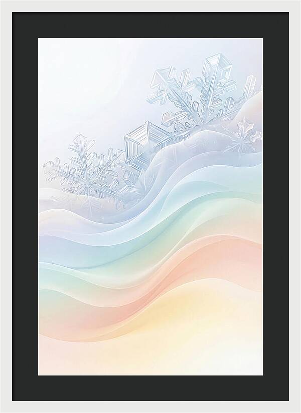 Frosted Crystal Serenity