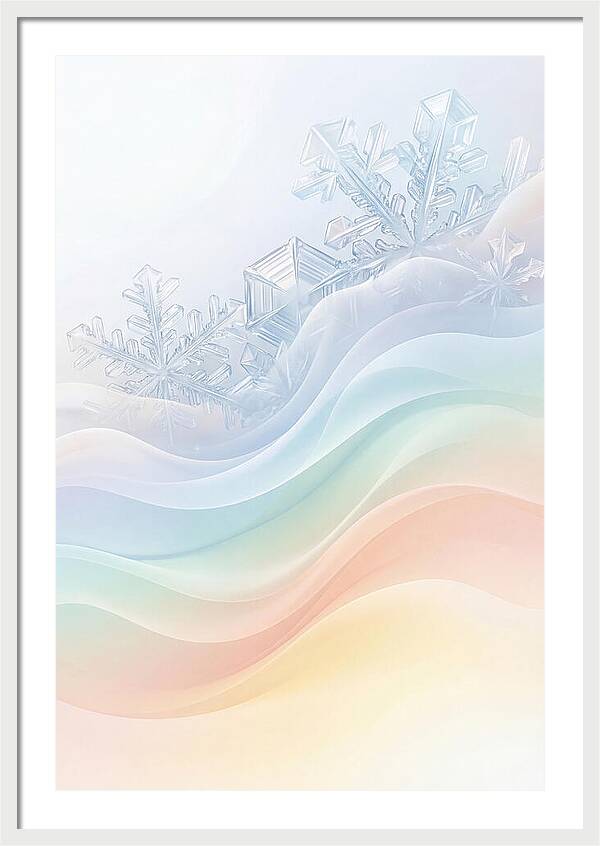 Frosted Crystal Serenity