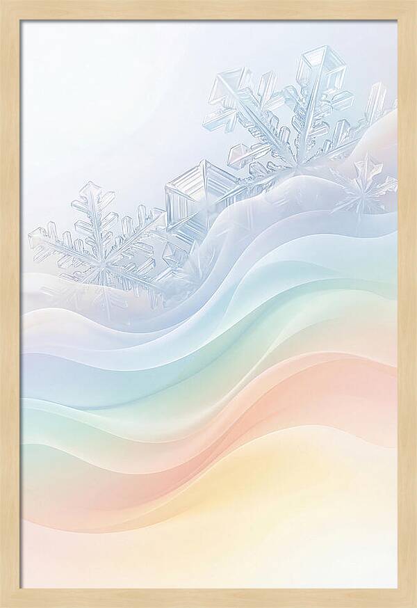 Frosted Crystal Serenity