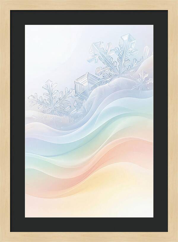 Frosted Crystal Serenity