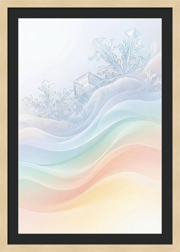 Frosted Crystal Serenity