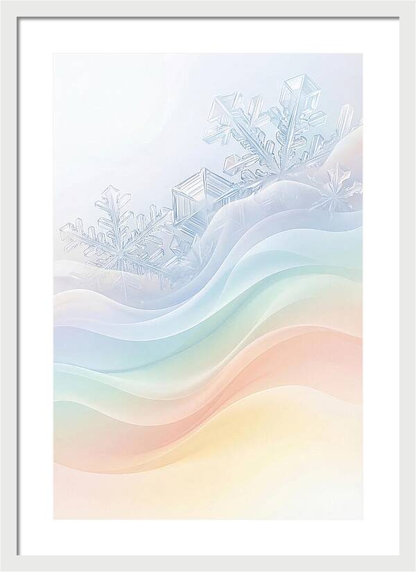 Frosted Crystal Serenity