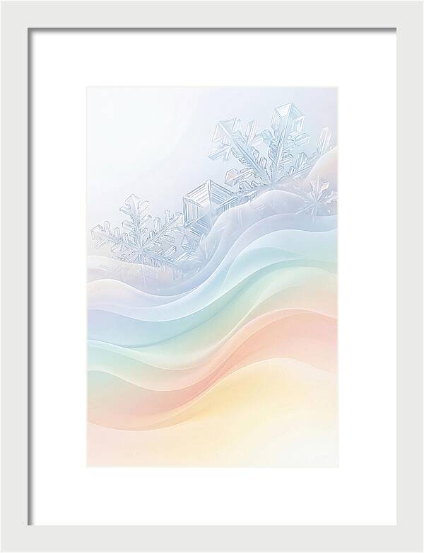 Frosted Crystal Serenity