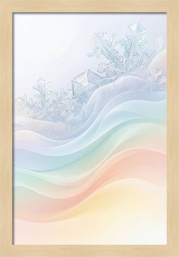 Frosted Crystal Serenity