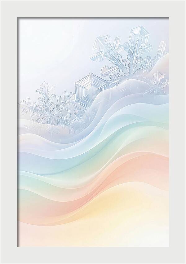 Frosted Crystal Serenity