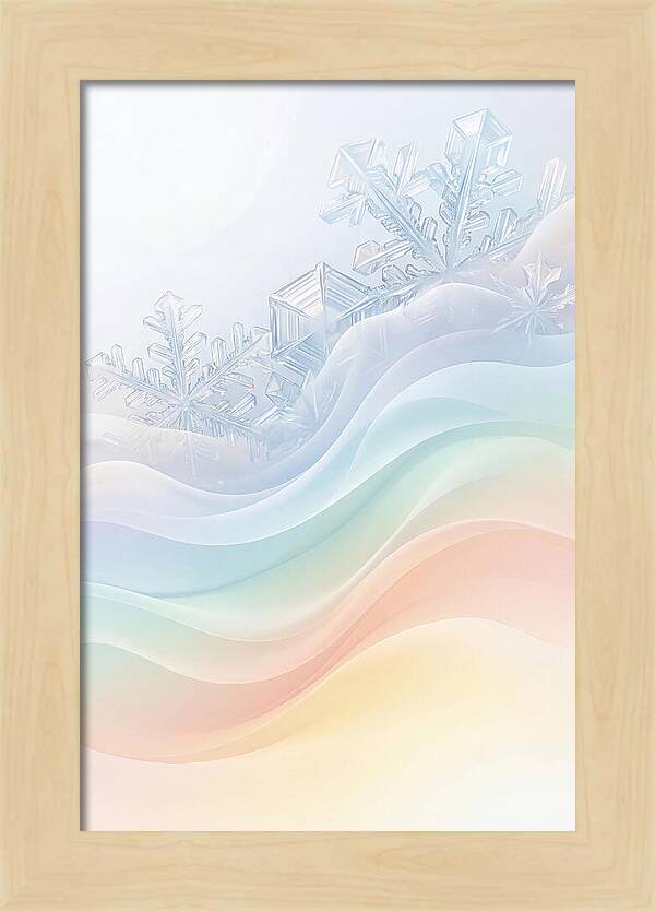 Frosted Crystal Serenity