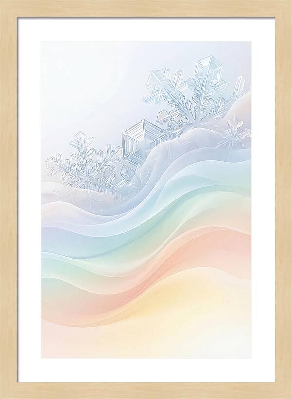 Frosted Crystal Serenity