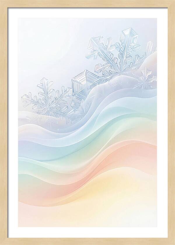 Frosted Crystal Serenity