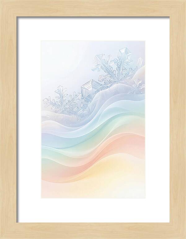 Frosted Crystal Serenity