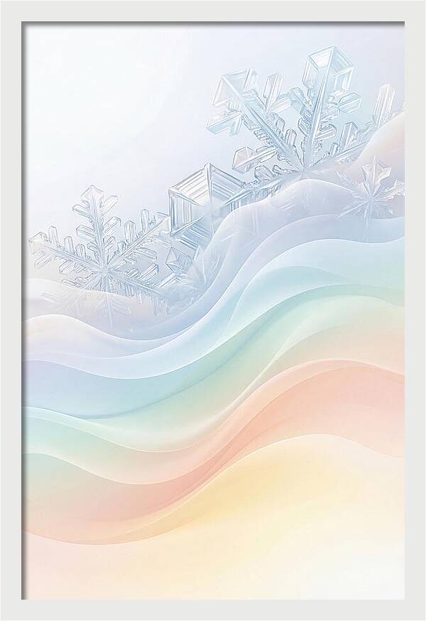 Frosted Crystal Serenity