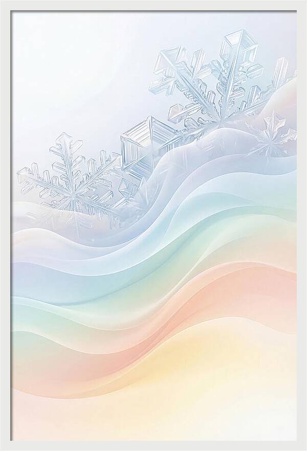Frosted Crystal Serenity