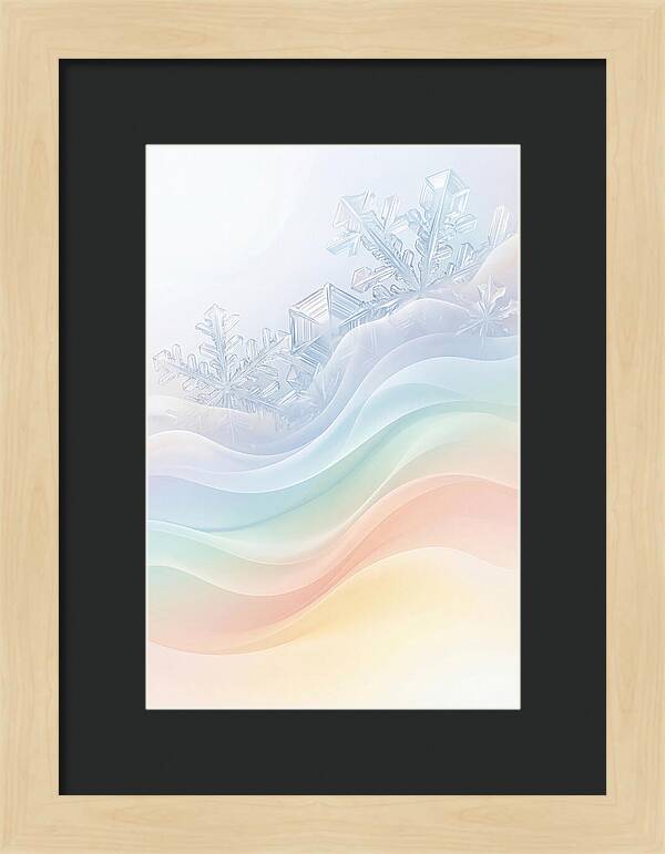 Frosted Crystal Serenity