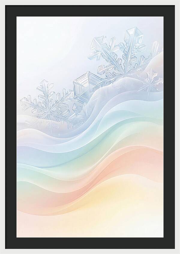 Frosted Crystal Serenity