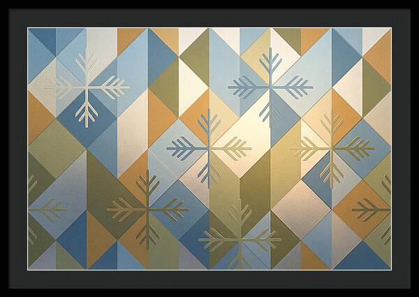 Frosted Geometric Patterns