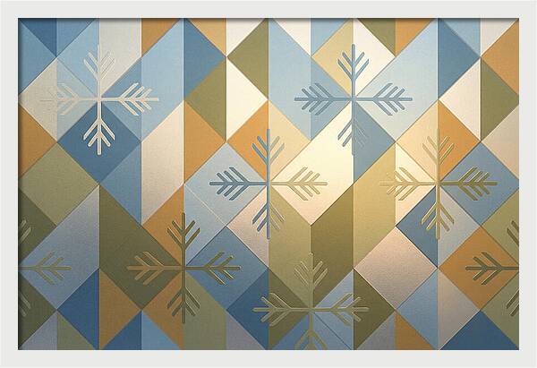 Frosted Geometric Patterns