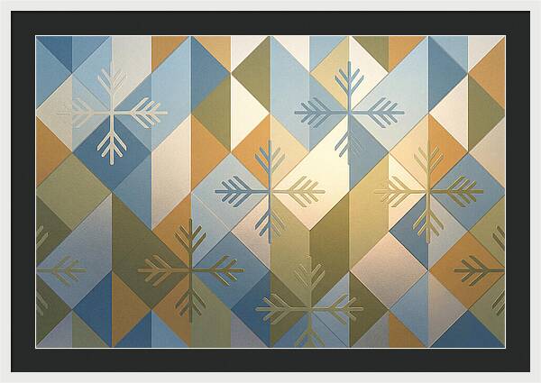 Frosted Geometric Patterns