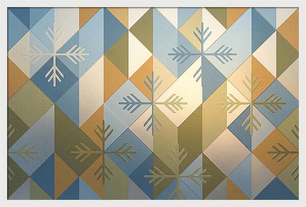 Frosted Geometric Patterns