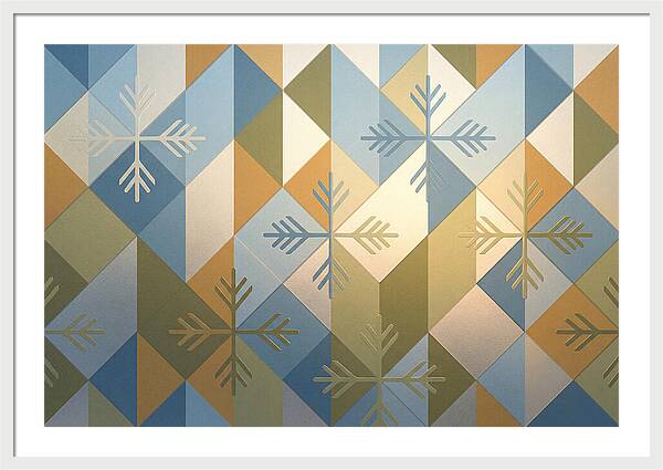 Frosted Geometric Patterns
