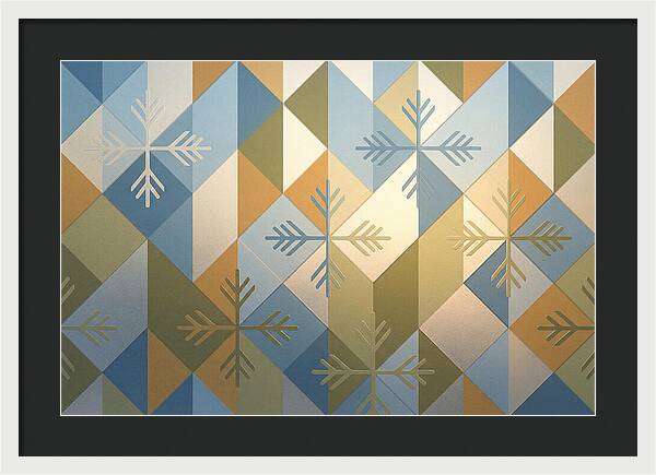 Frosted Geometric Patterns